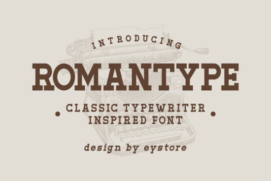 Romantype Font